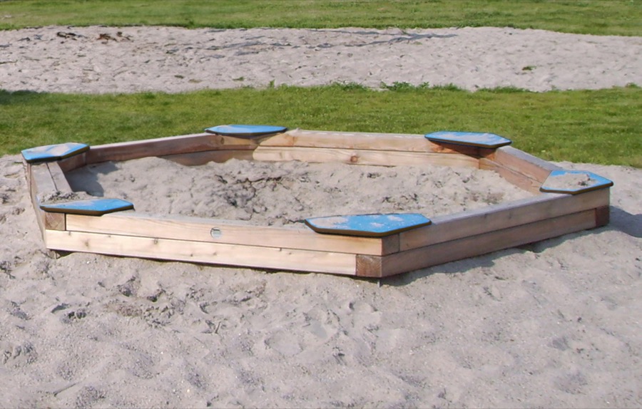 Sandkasten 2-lagig, Ø3m