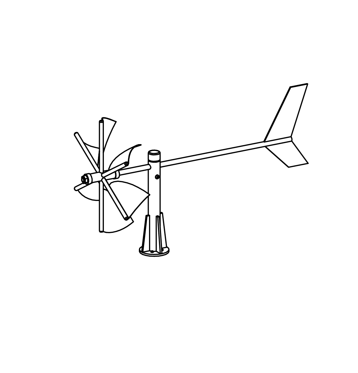 Windspiel – Sechsflügler