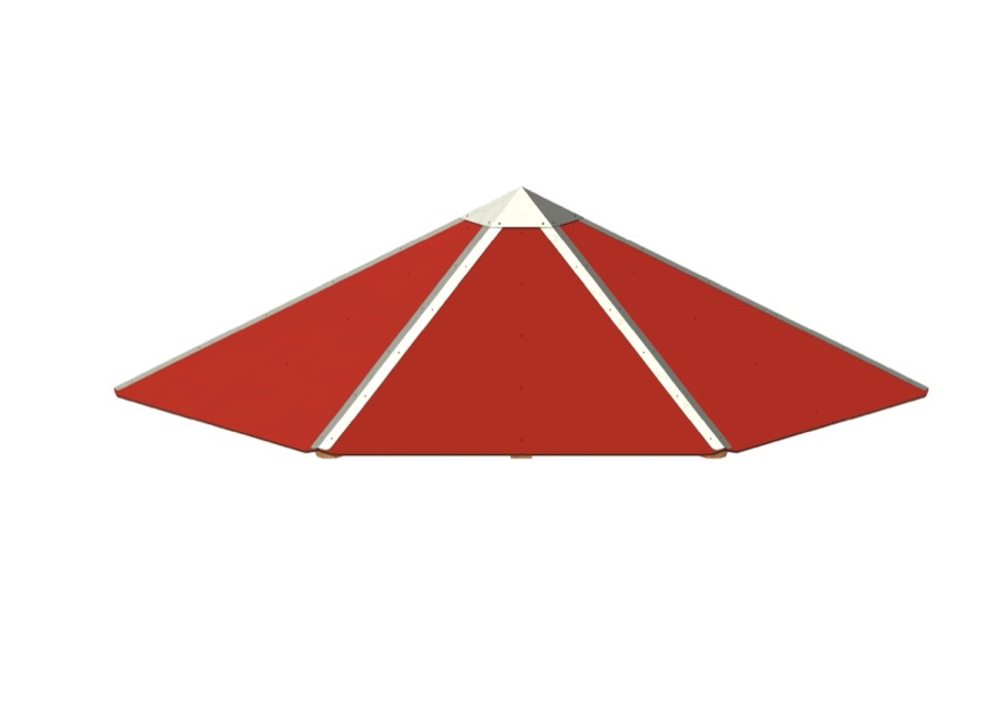 6-Eck-Pyramidendach, 115