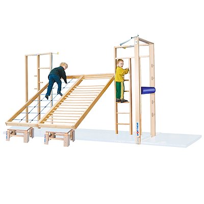 Sport-Thieme Turnwand-Kombination „TuWa Kletterwand 5“