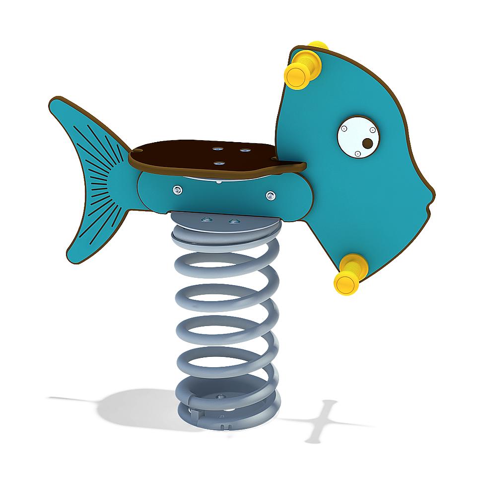 Federwippe Fisch
