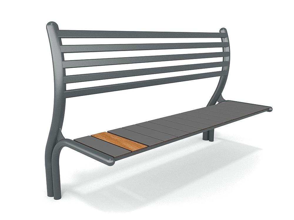 Urbaniq Bank mit Lehne Kana