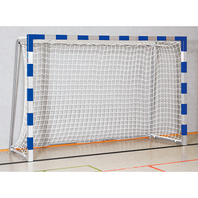 Sport-Thieme Handballtor in Bodenhülsen stehend, 3x2 m