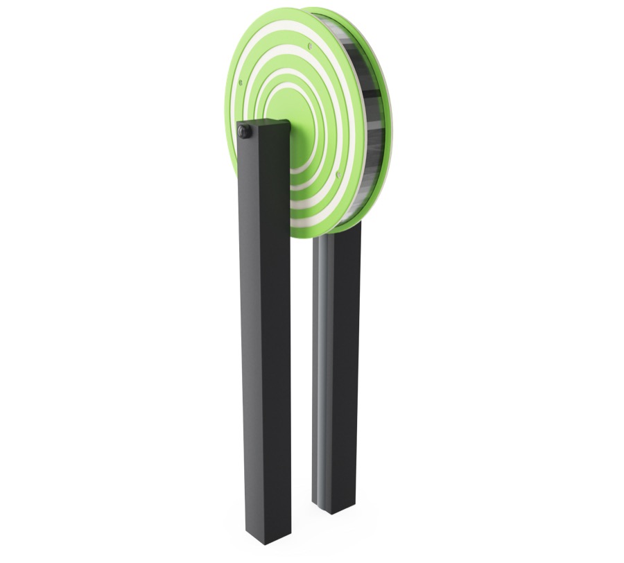 Rasselrad, eckige Pfosten TPP280029