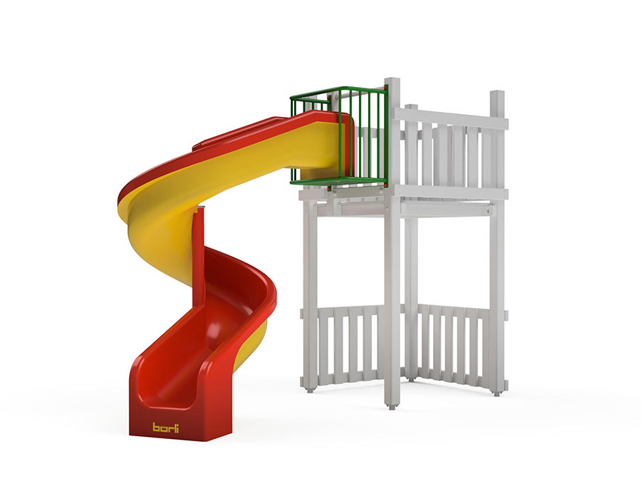 Spiralrutschbahn