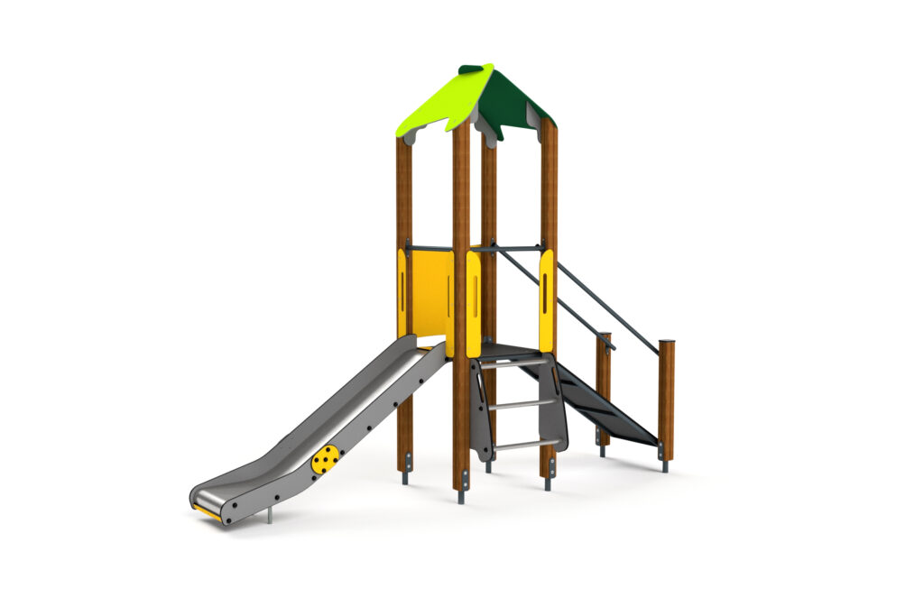 10007 Kleiner Kletterturm mit Aufstiegsrampe