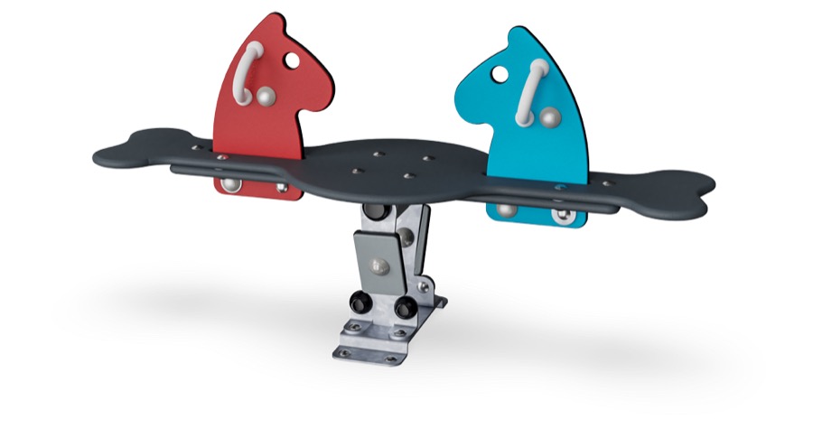 Doppelwippe Pony mit Plattform M190