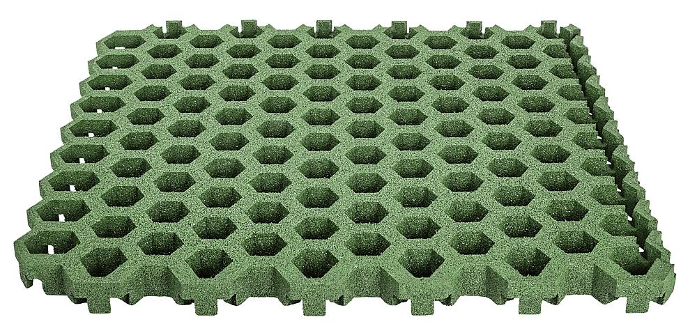Rasengitterplatte Hexagon ® 6,5 cm
