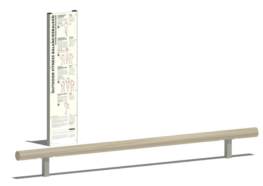 SPGM POWER® Fitness Balancierbalken