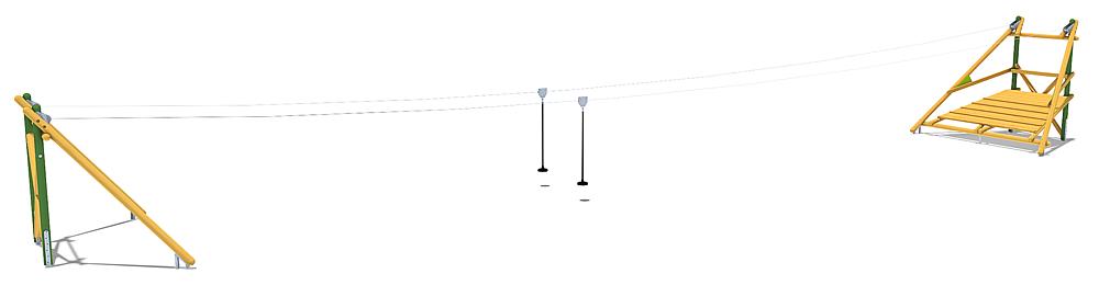 Seilbahn Sierra Duo 30 m