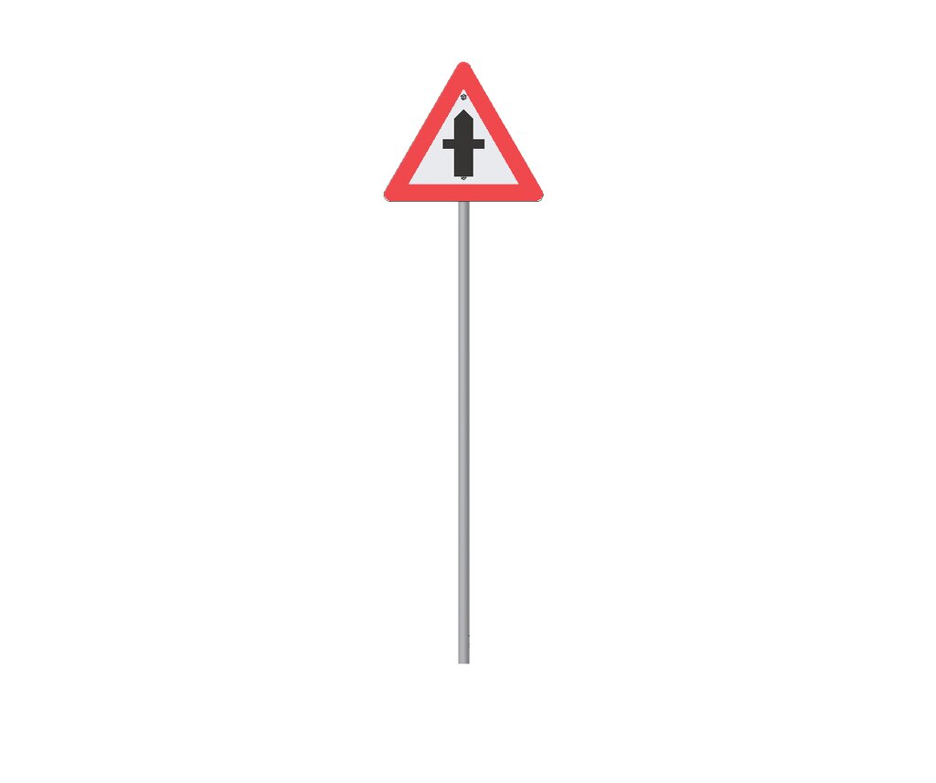Kreuzung - Verkehrsschild
