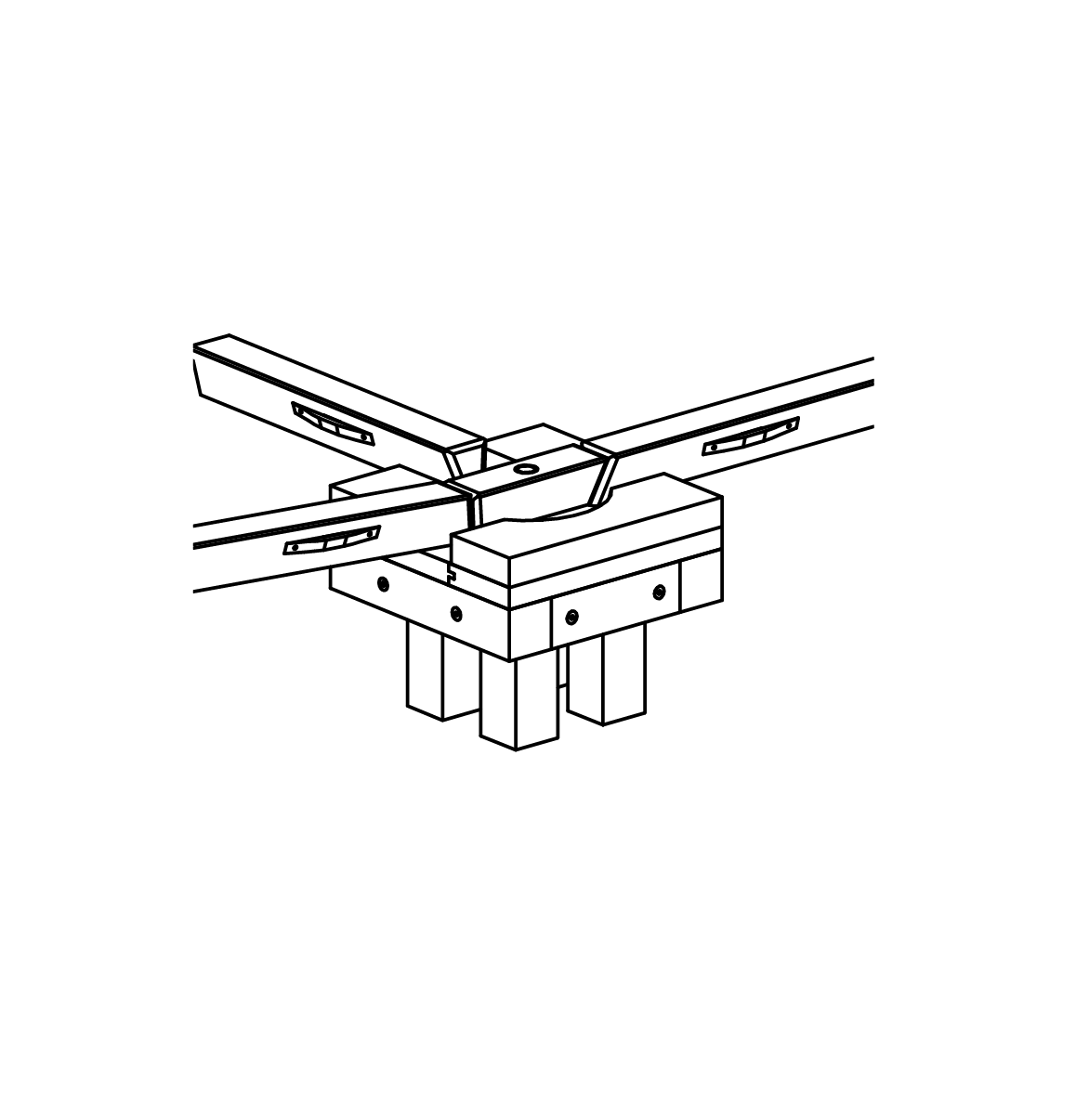 3-fach Weiche