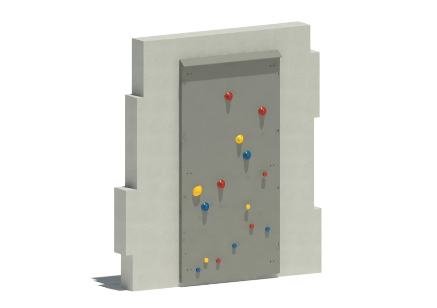 Boulderwand Onsight 5100, Gerade Wand