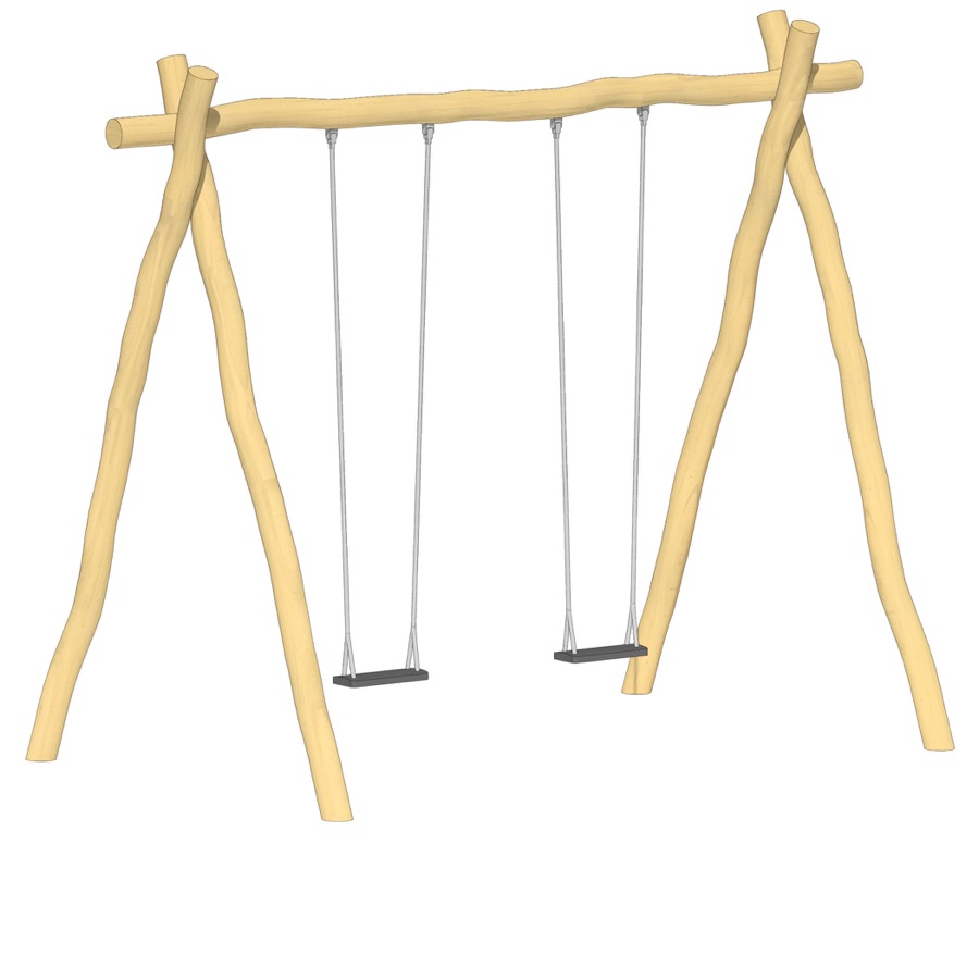 Hochschaukel 2-fach LH300cm