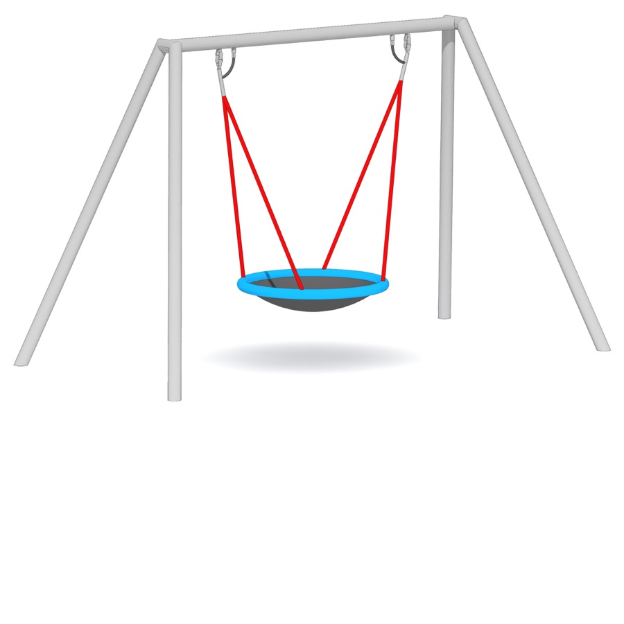 Nestkorbschaukel LH250cm