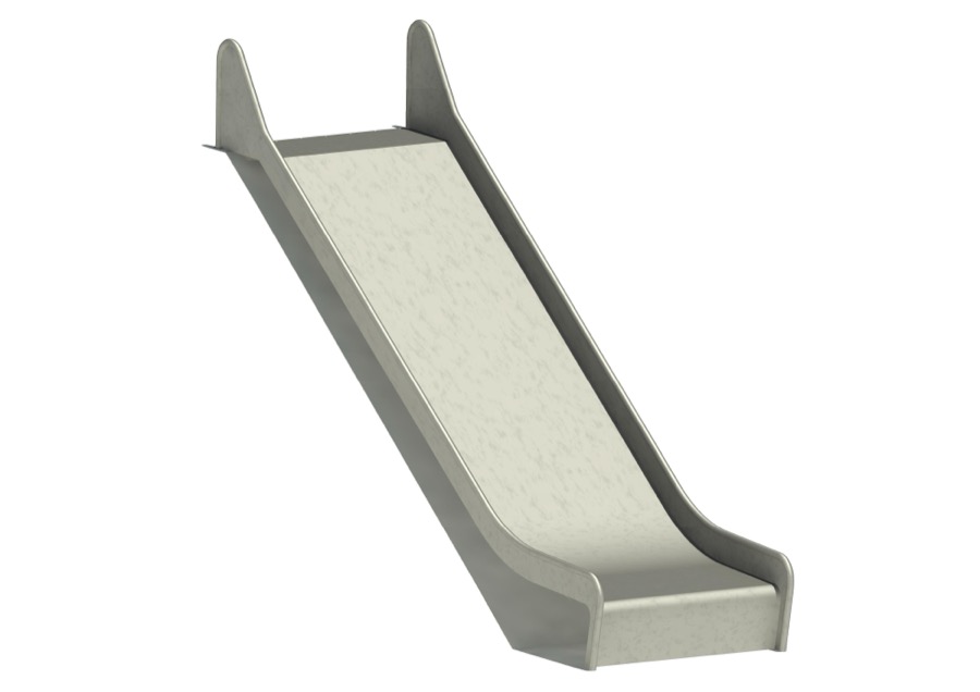 Hangrutschbahn Edelstahl, ABH 190 cm,Breite 100 cm