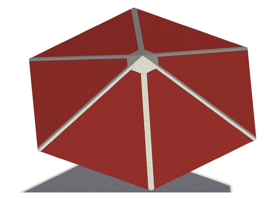 Set Ersatz-Dachplatten, 115 - für Serie 4
