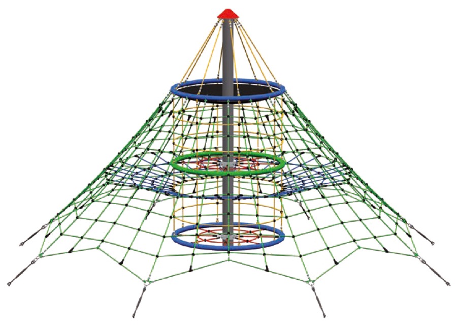 Seilpyramide Dino 2