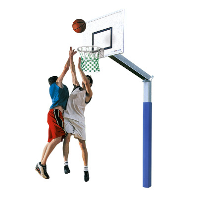 Sport-Thieme Basketballanlage „Fair Play 2.0“ mit Herkulesseil-Netz