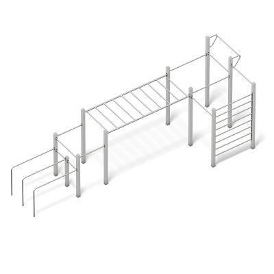 Playparc Calisthenics-Anlage „Hyper Crazy-Bars“