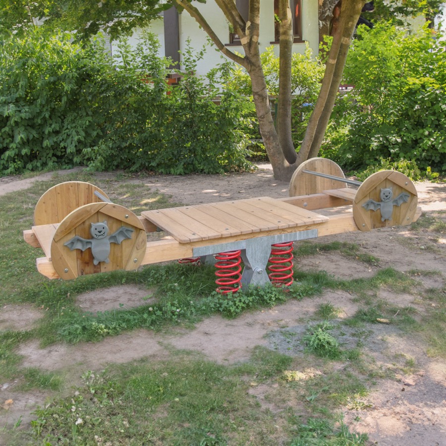 Breitwippe Fledermaus