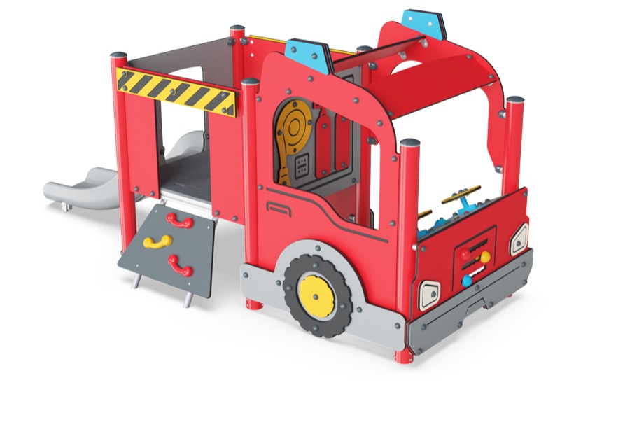 Roter Feuerwehrwagen PCM52021