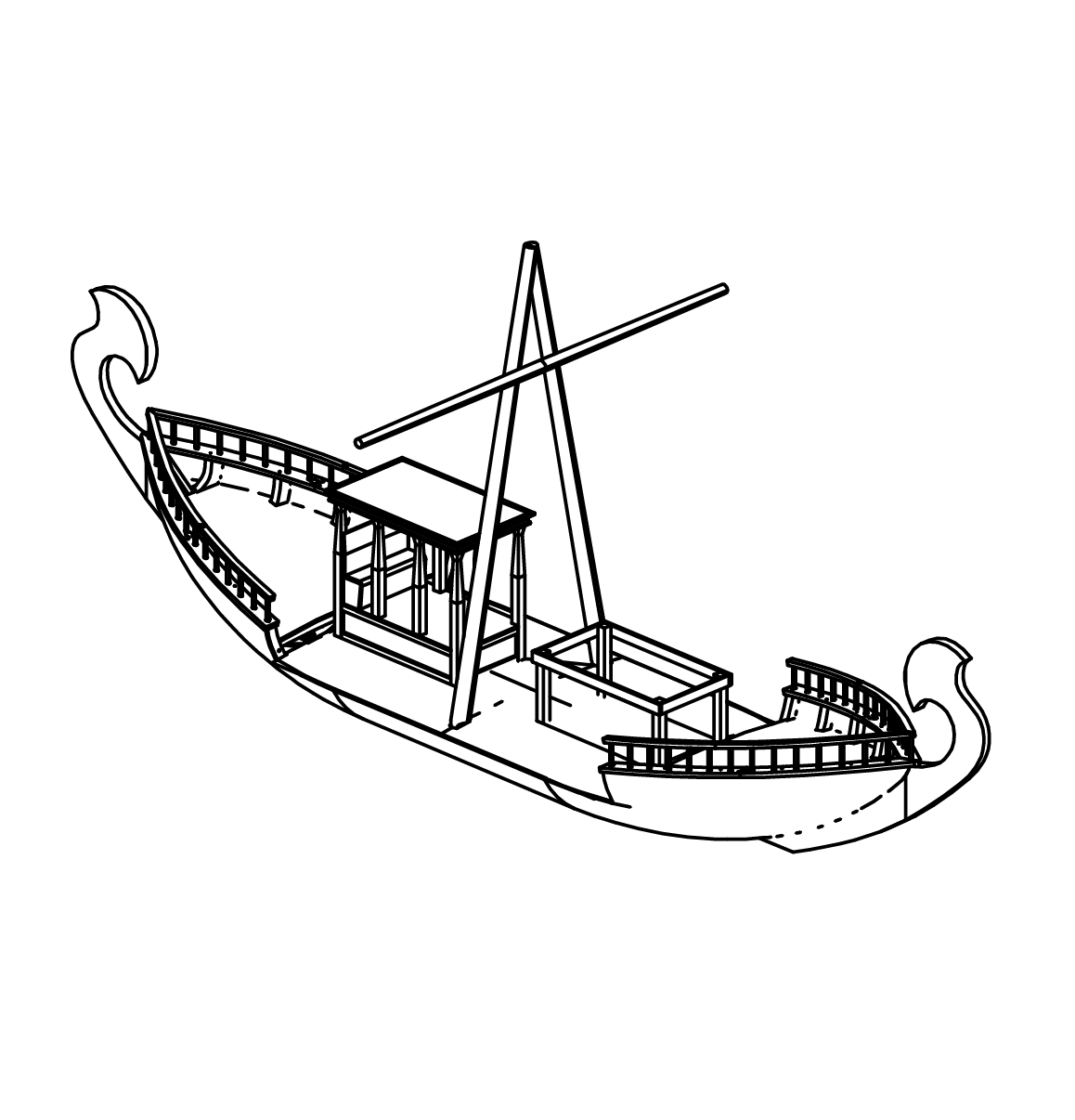 Schiff \"Nil-Galeere\"
