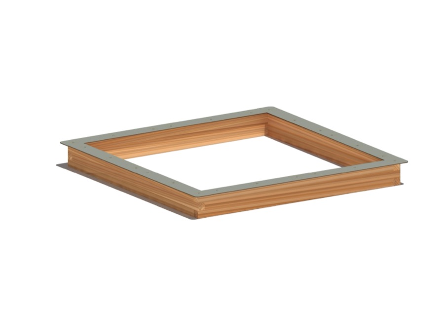 Sandkasten 077, 300 x 300 cm, 3-lagig