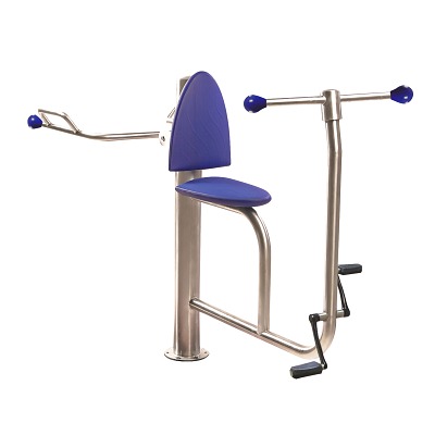 Saysu Outdoor-Fitnessgerät „Bike & Trapezius - SE“