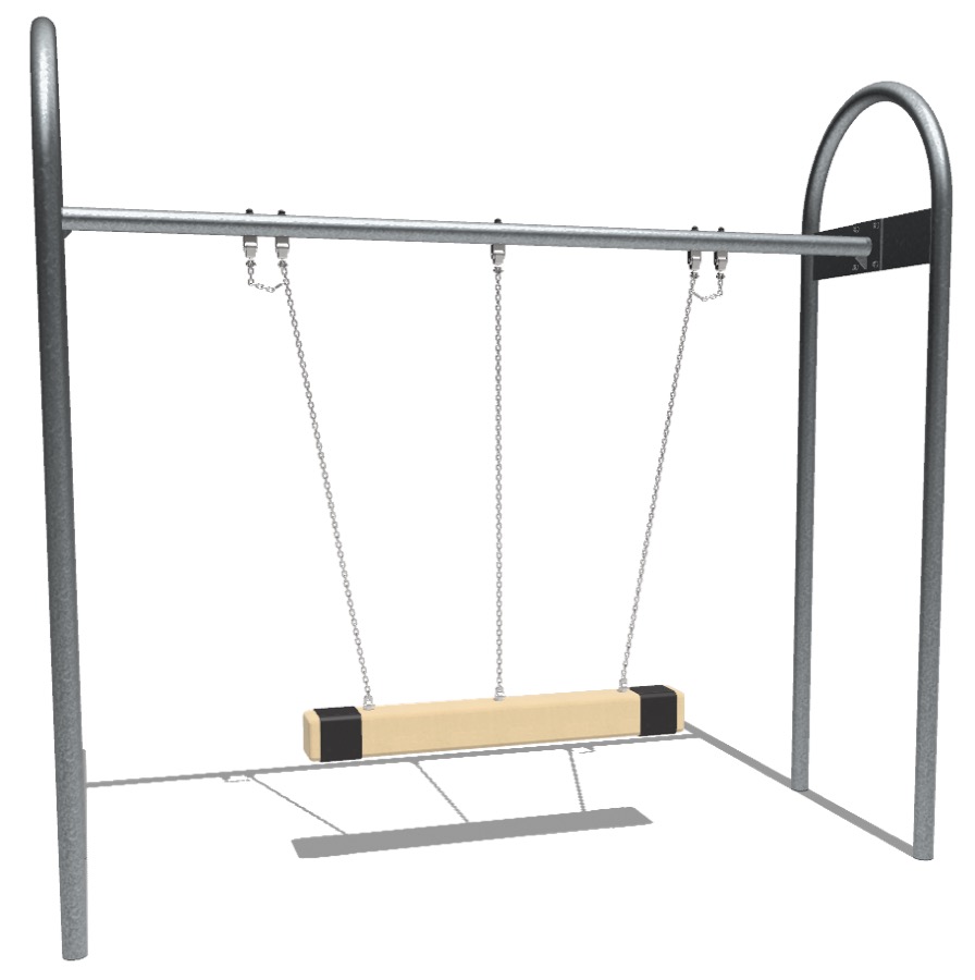 Partnerschaukel aus Metall
