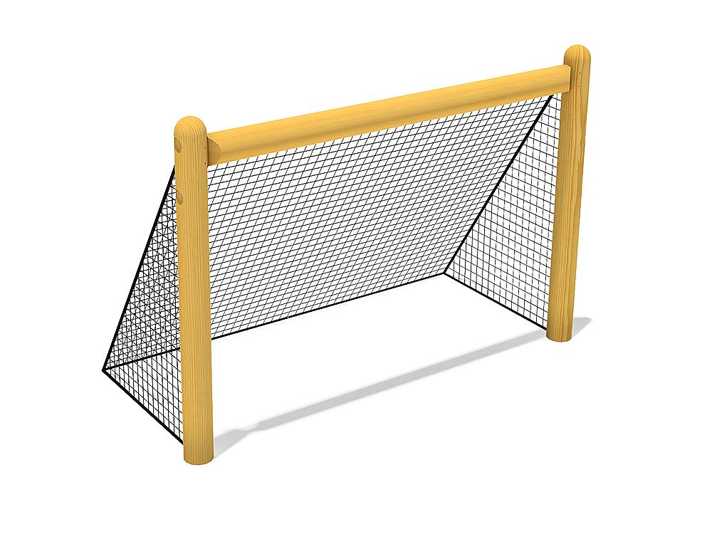 Holztor mit Netz klein