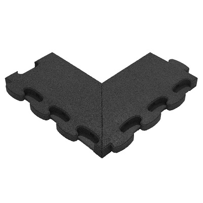 Gum-Tech Negatives Eckstück „Gerade“ für Fallschutzplatten