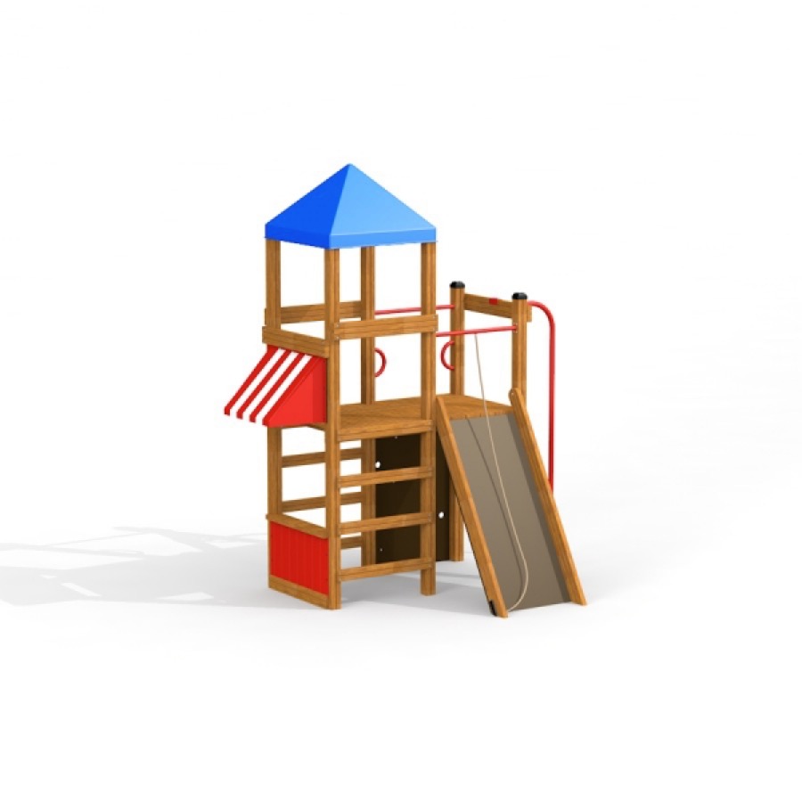 Logo Spielturm mit Feuerwehrstange