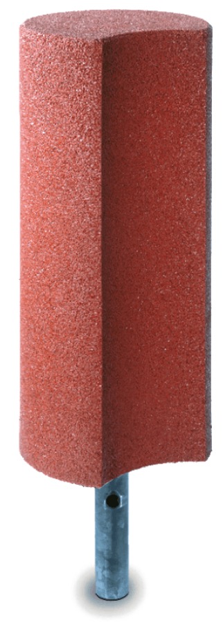Palisaden rotbraun, Länge 100 cm