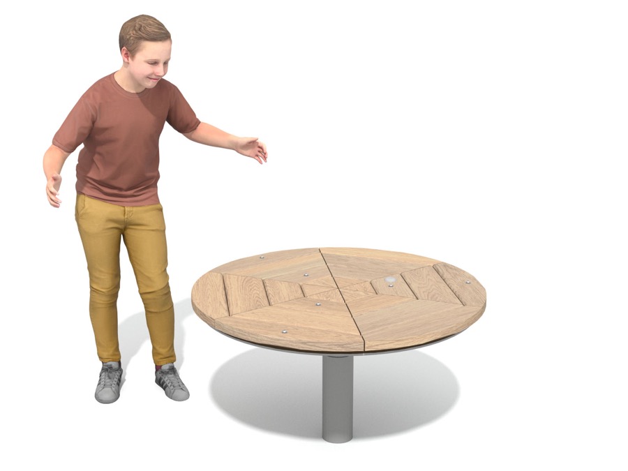 Robinia Karussell für Spielplatz