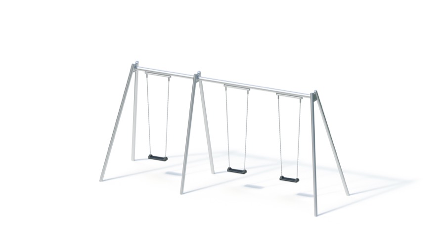 Standardschaukel-Kombination (2,50) Edelstahl