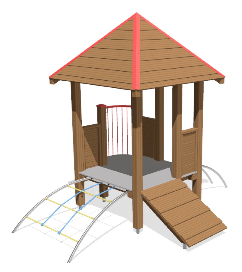 Spielhaus Quadro Plus