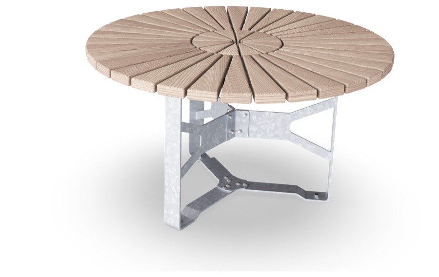Rumba - runder Tisch Ø 130 cm PAR1011