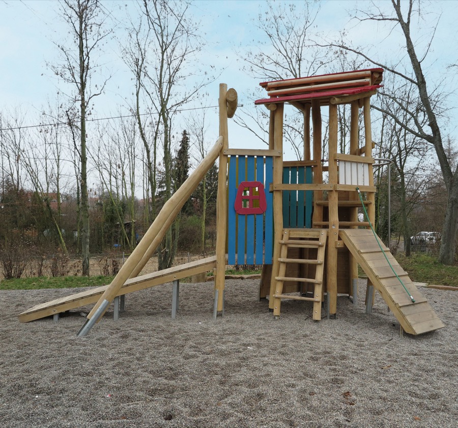 Spielanlage Freinsheim mit Seilbahn