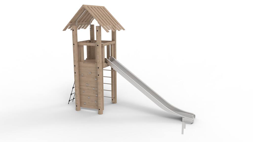 Turm mit Rutsche