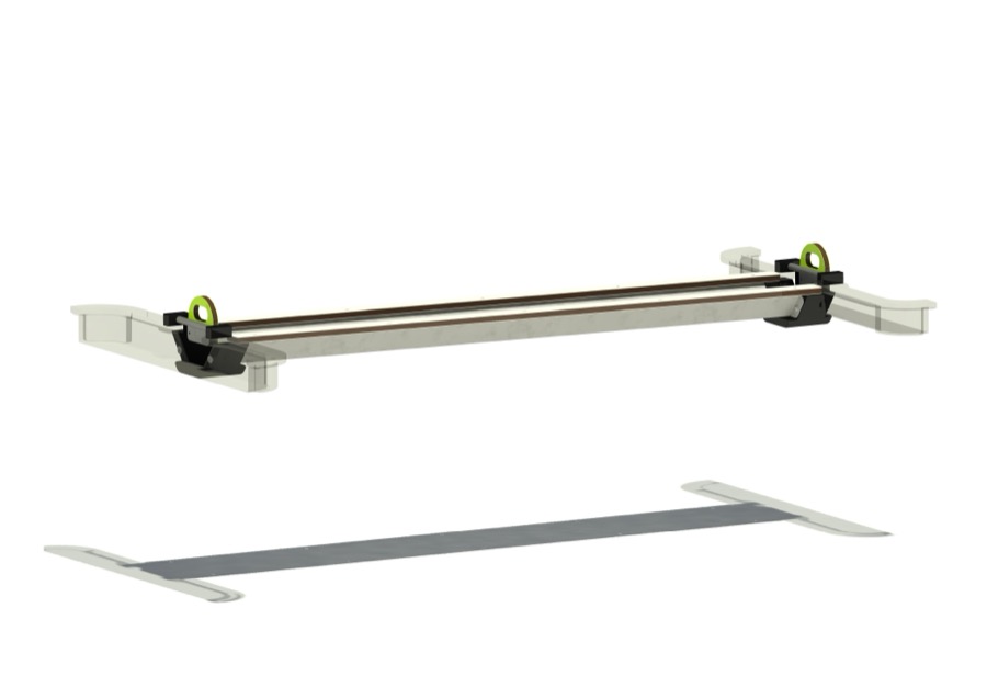 Rinne 19206, 160 cm, flanschbar