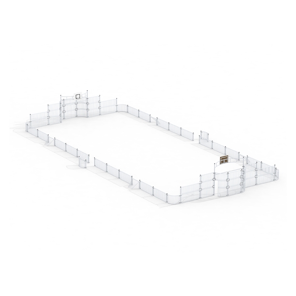 Multisport-Anlage mit Mini-Tor 14x31 m