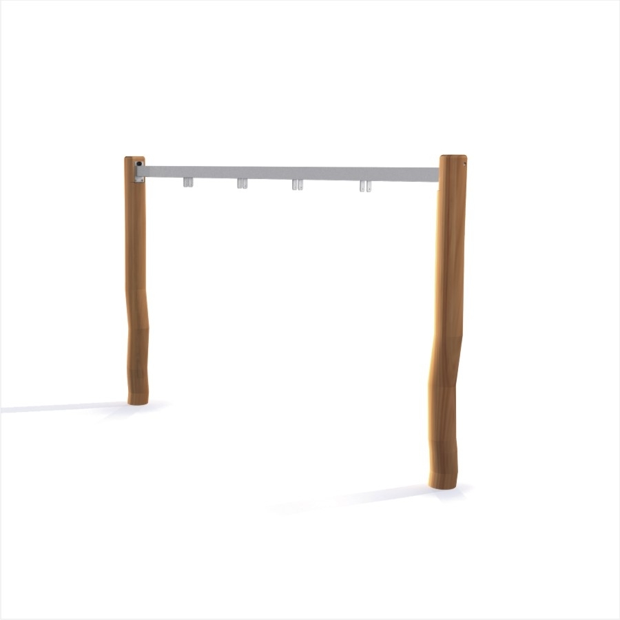 Schaukelrahmen aus Robinienholz (Doppelt)