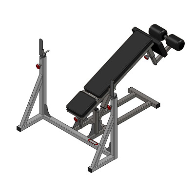 Sport-Thieme Schrägbank „SQ“, negativ