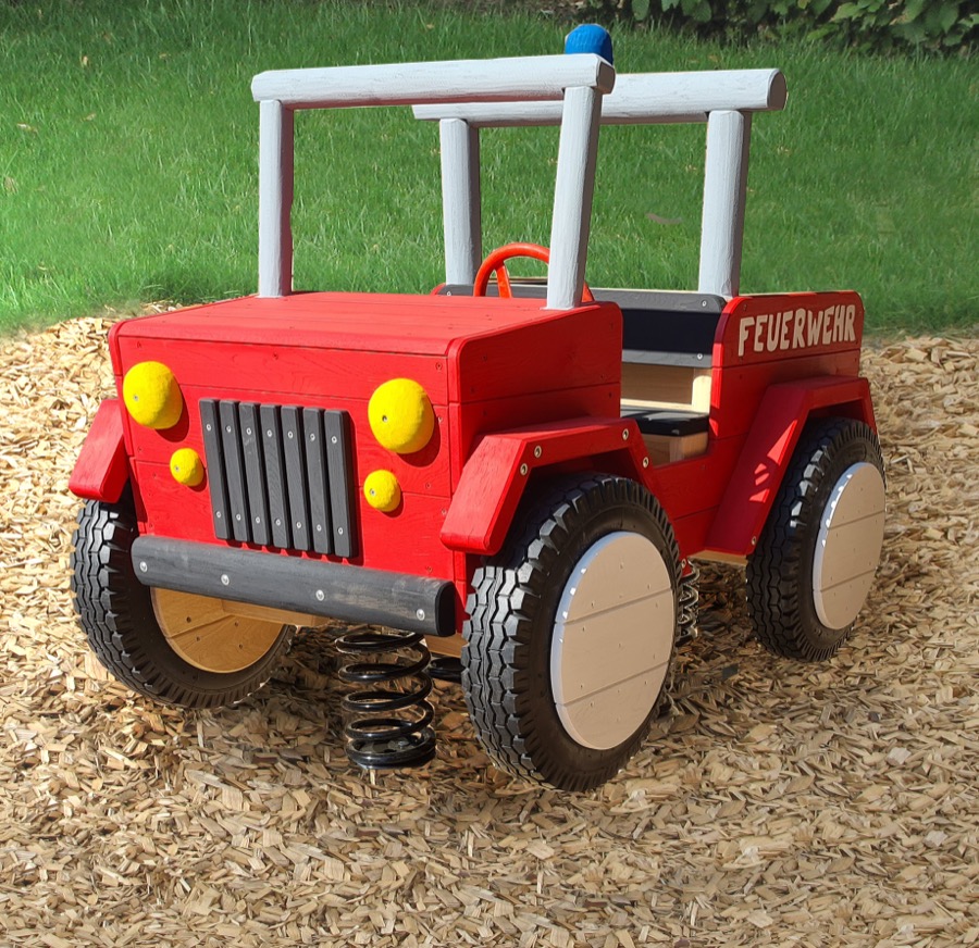 Feder-Jeep Feuerwehr