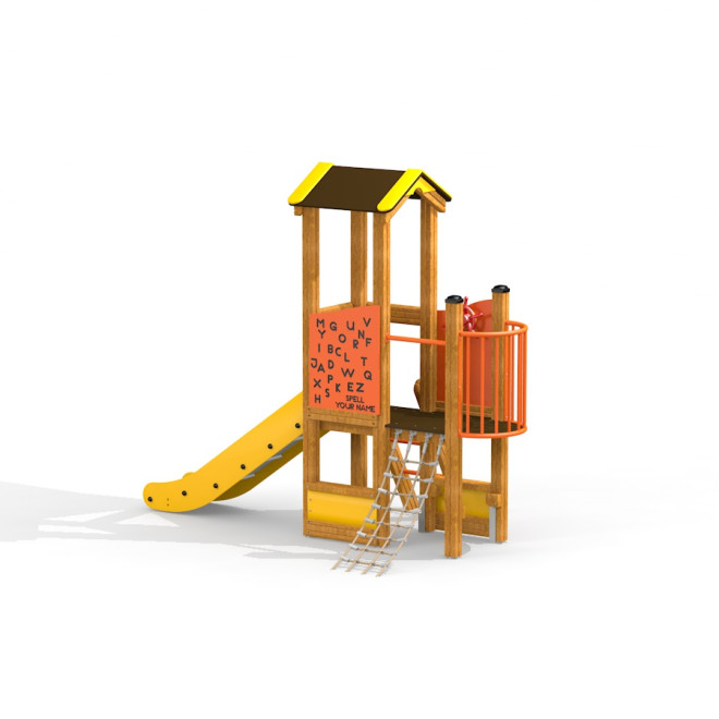 Pixie Spielturm mit Rutsche