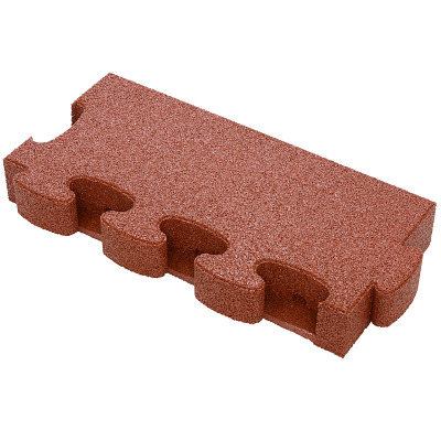 Gum-Tech Randstück „Gerade“ für Fallschutzplatten