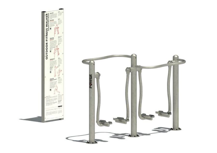 SPGM POWER® Fitness Double Walker