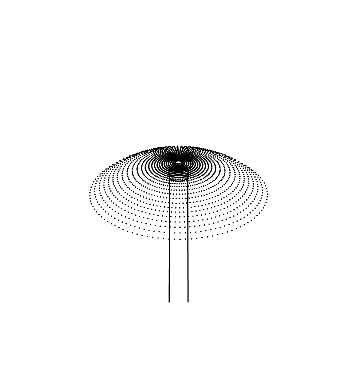 Schirmdüse