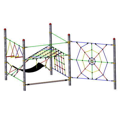Huck Seilspielgeräte Vario-Kletterpark-Set